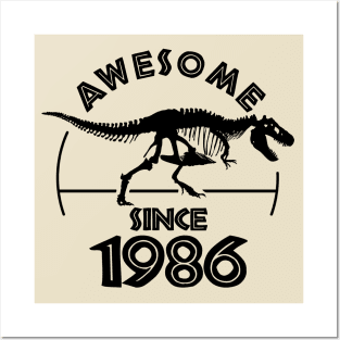 Awesome Since 1986 Posters and Art